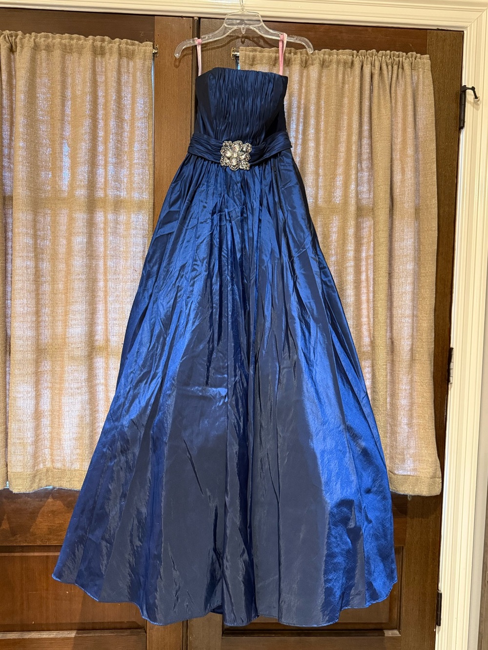 Navy Alexia Designs Blue Ball Gown w/ pockets Size 2